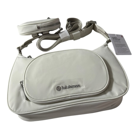 Lululemon Cream Crossbody Bag Bone color on tag